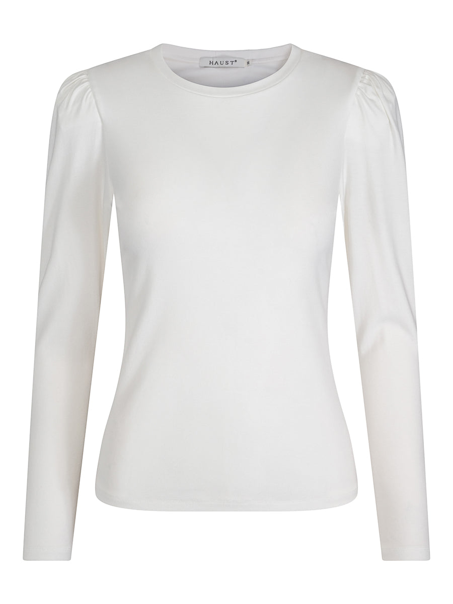 Puff arm top Creme