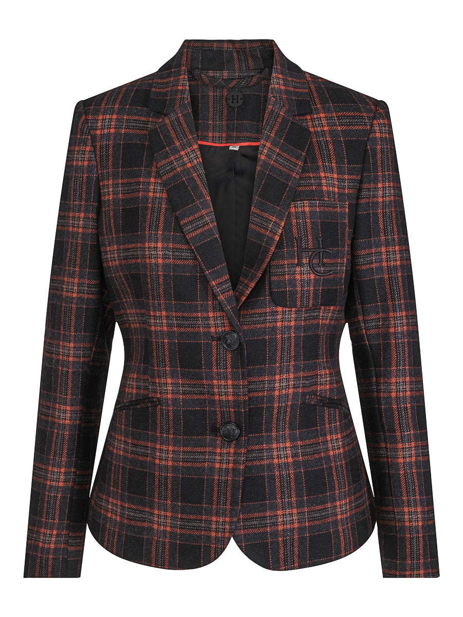Wool blazer Checked