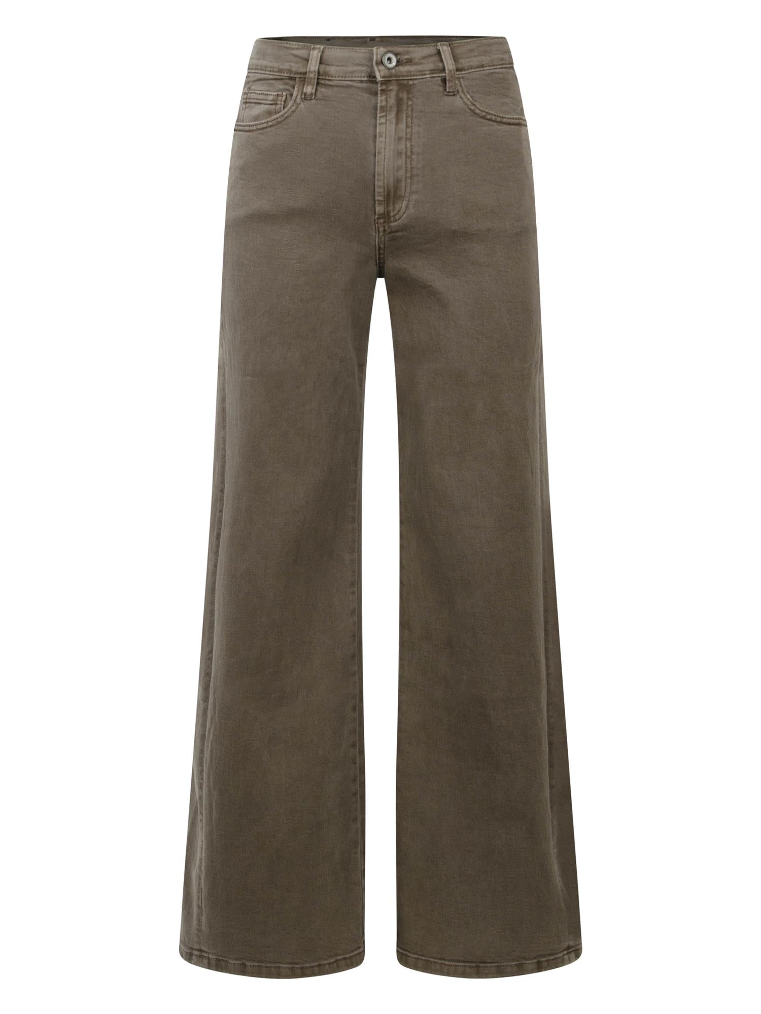Wide fashion jeans Sand