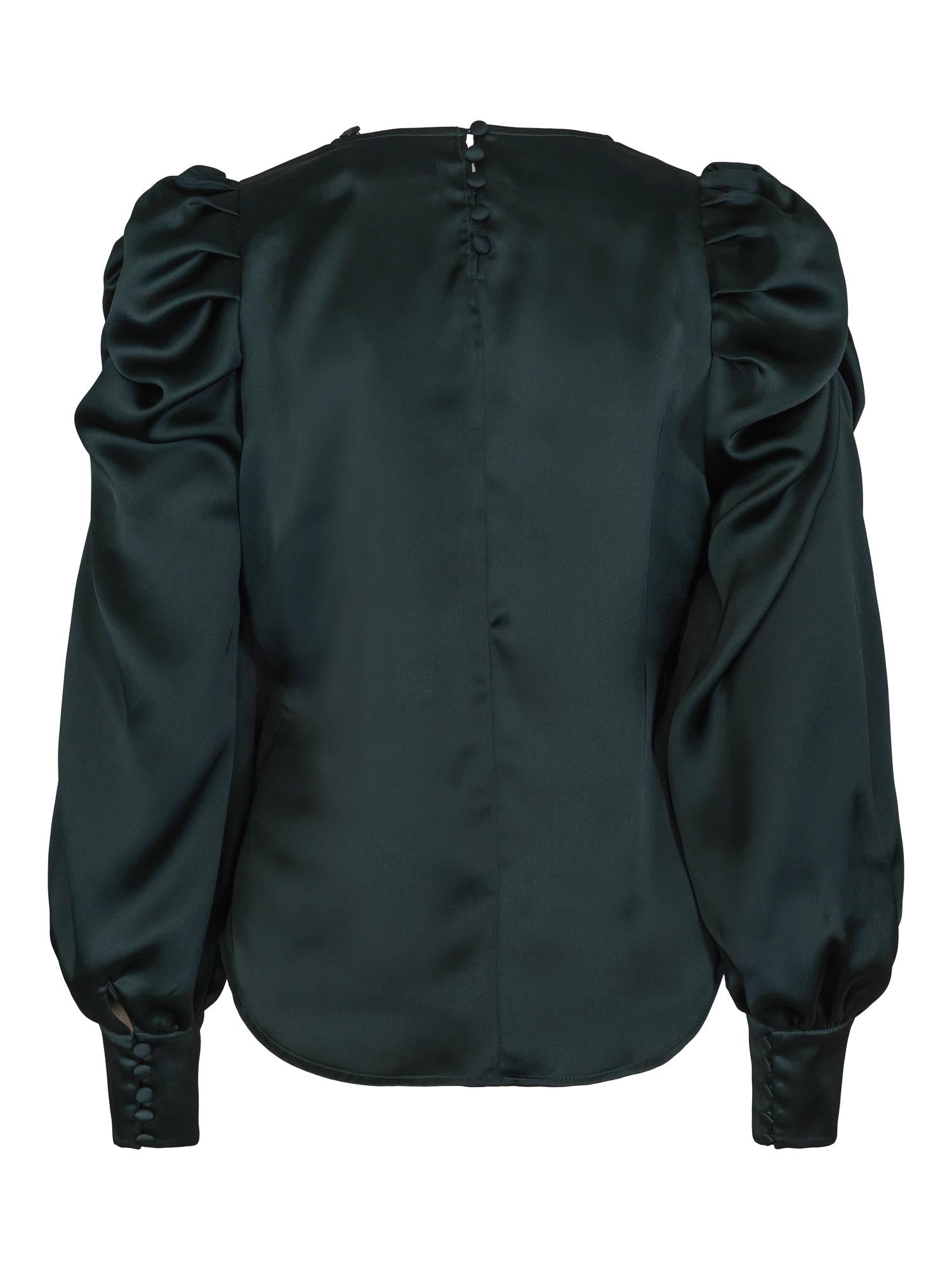 Party sleeve blouse Grønn