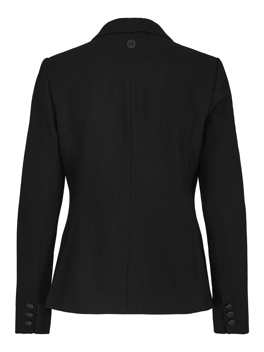 Wool blazer Black