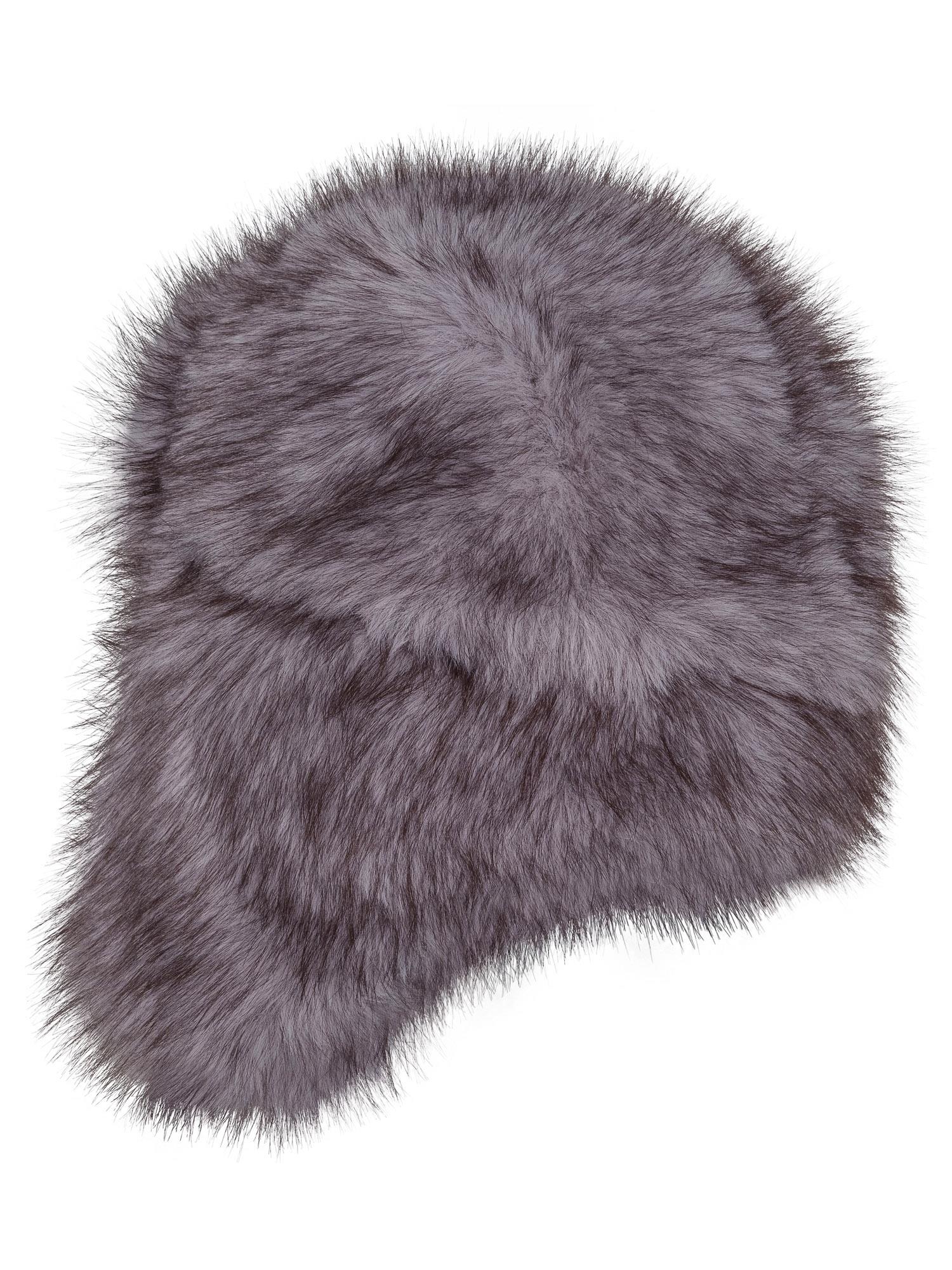 Faux fur hat Grey