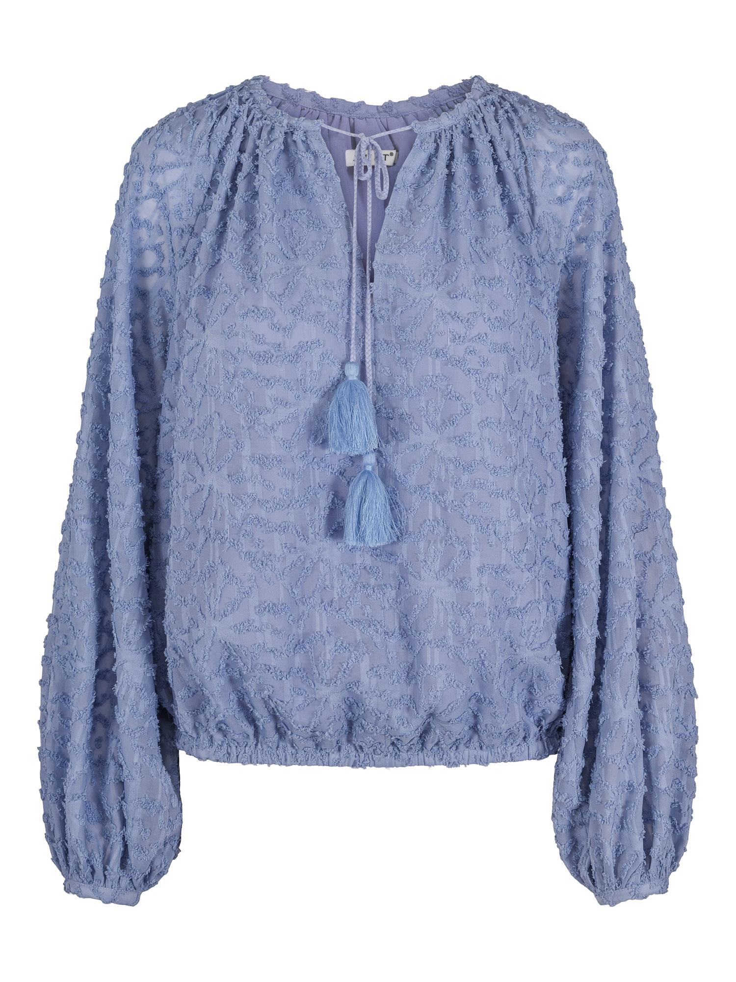Hairy fashion blouse Blå