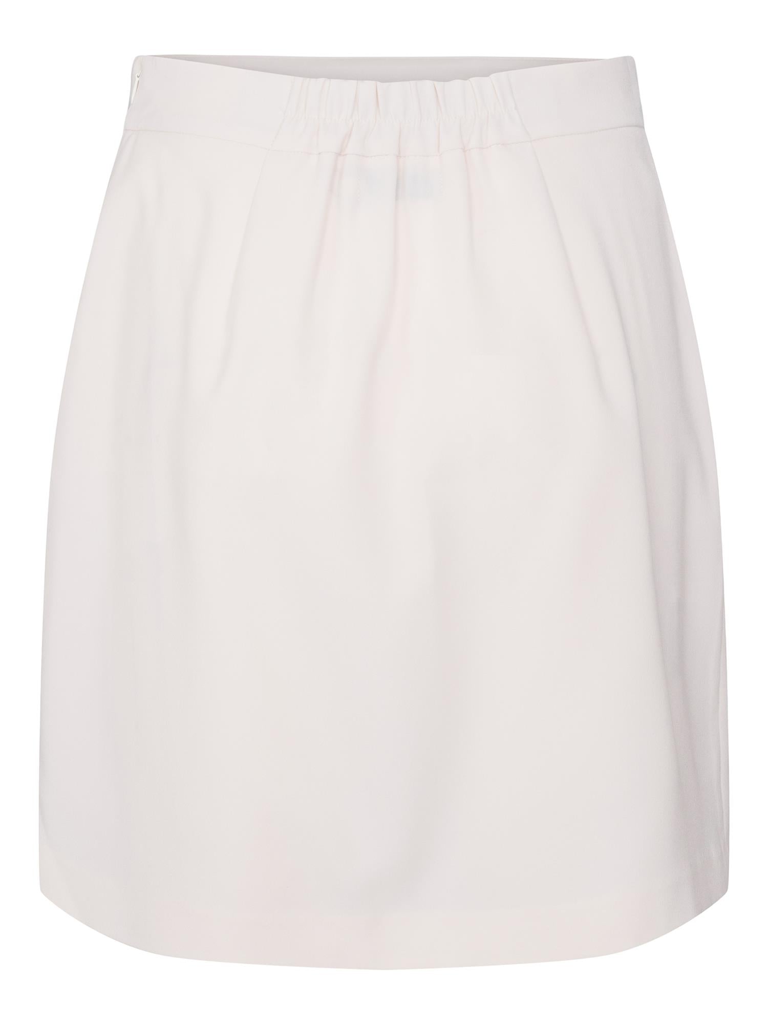 A-line skirt lys-beige