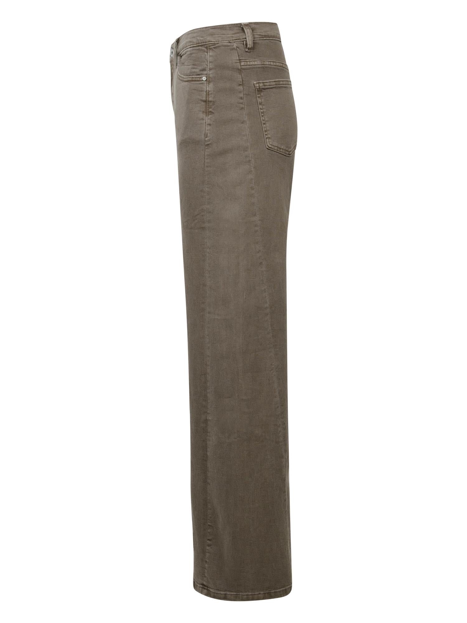 Wide fashion jeans Sand