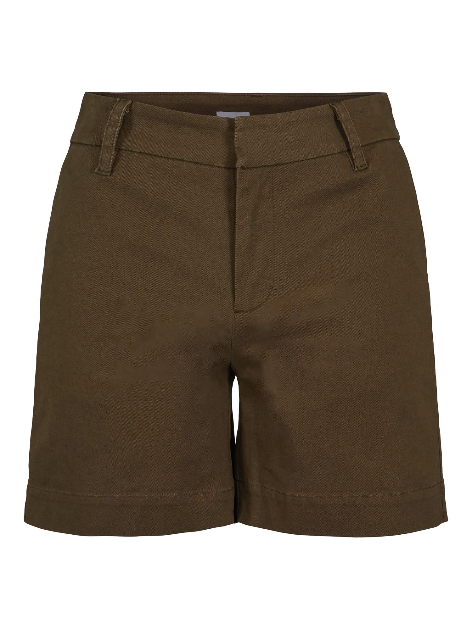 Chinos shorts Olivengrønn
