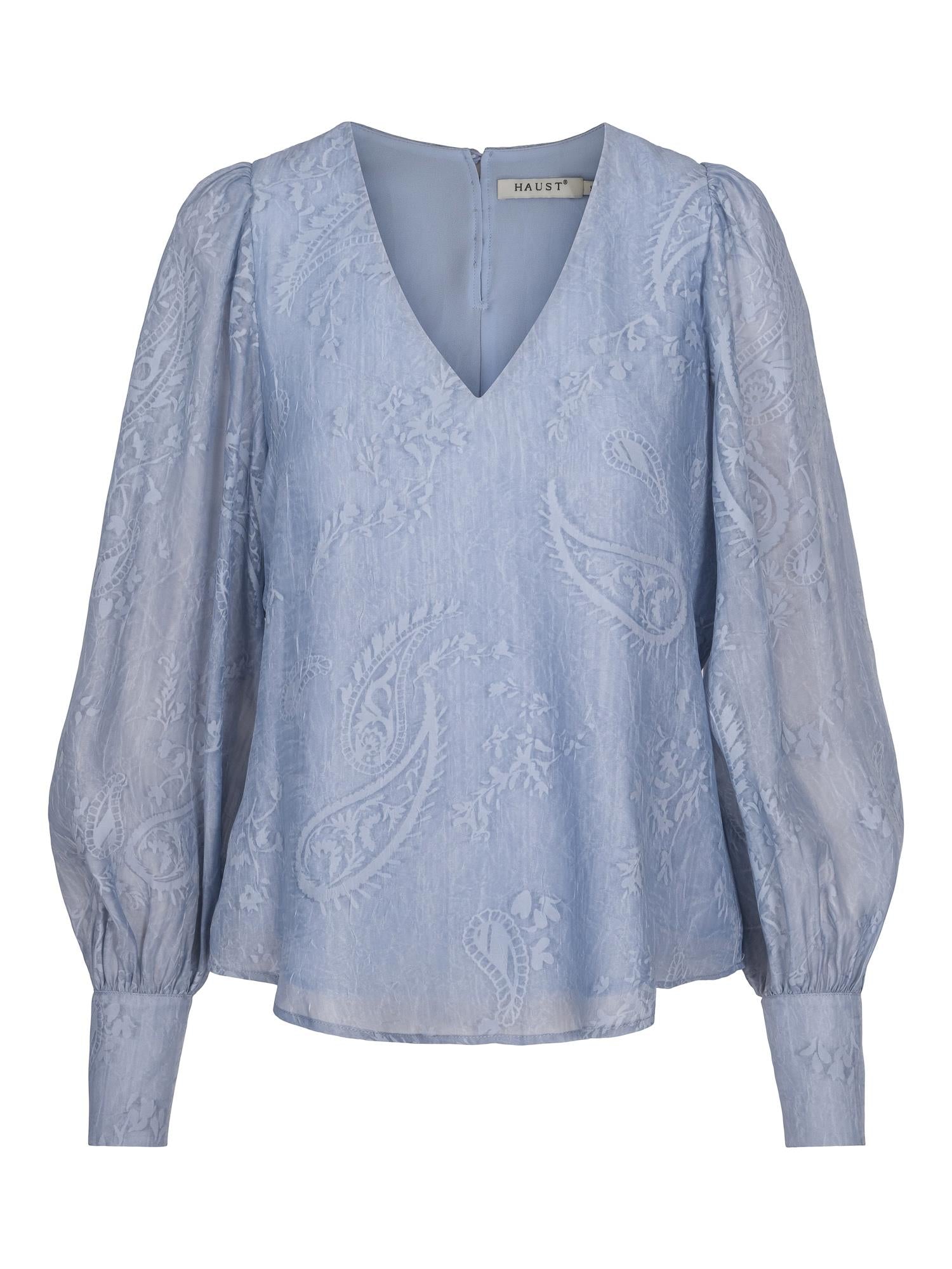 Button fab blouse Blue