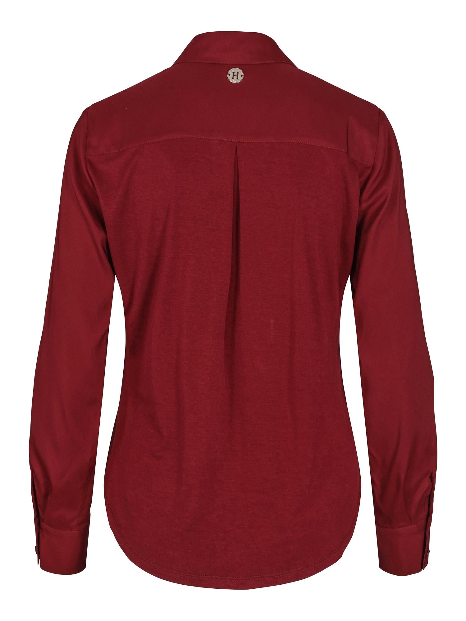 55-835 Everyday shirt Burgunder