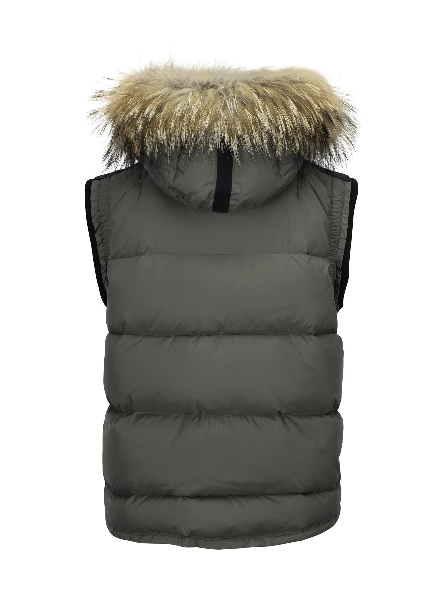 Down vest Olive