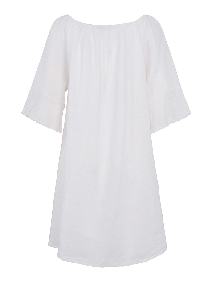 Tassel dress White