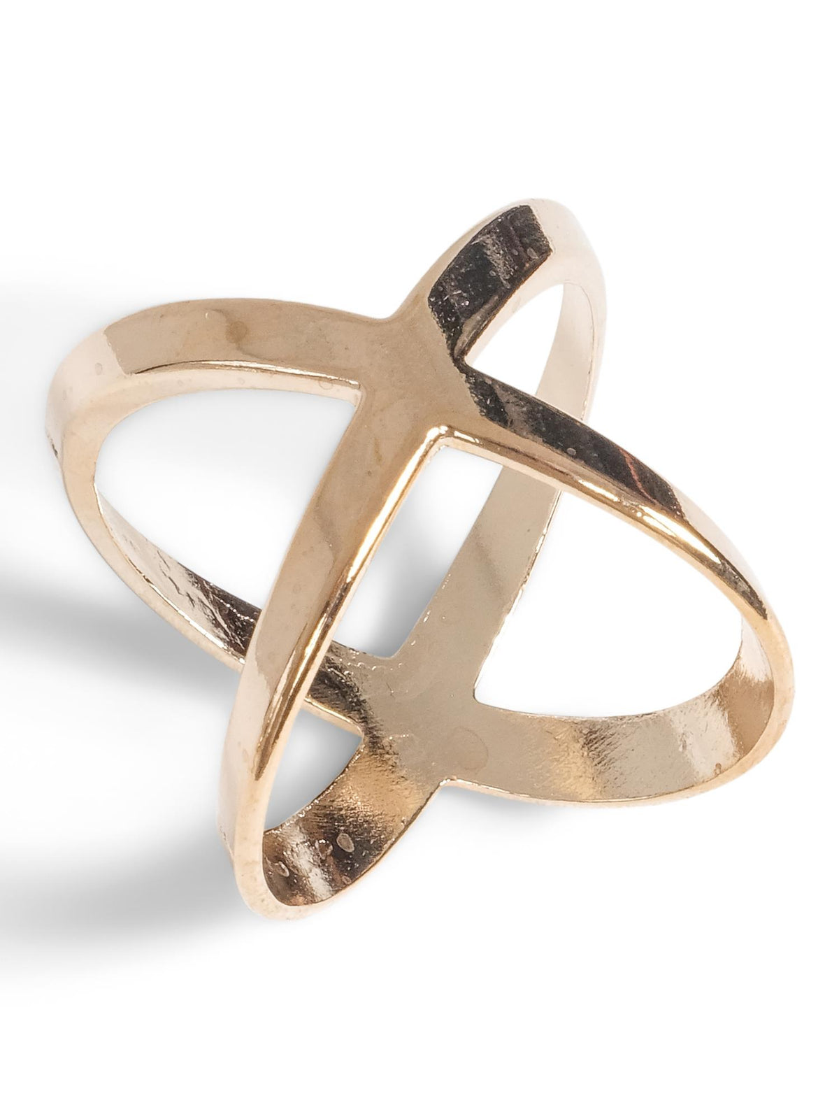 Alloy scarf knot Gold