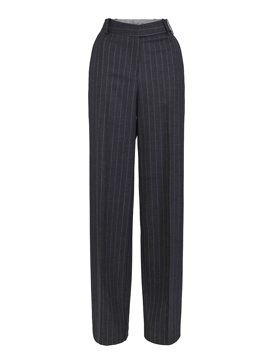 Classic button trouser Gråmelert