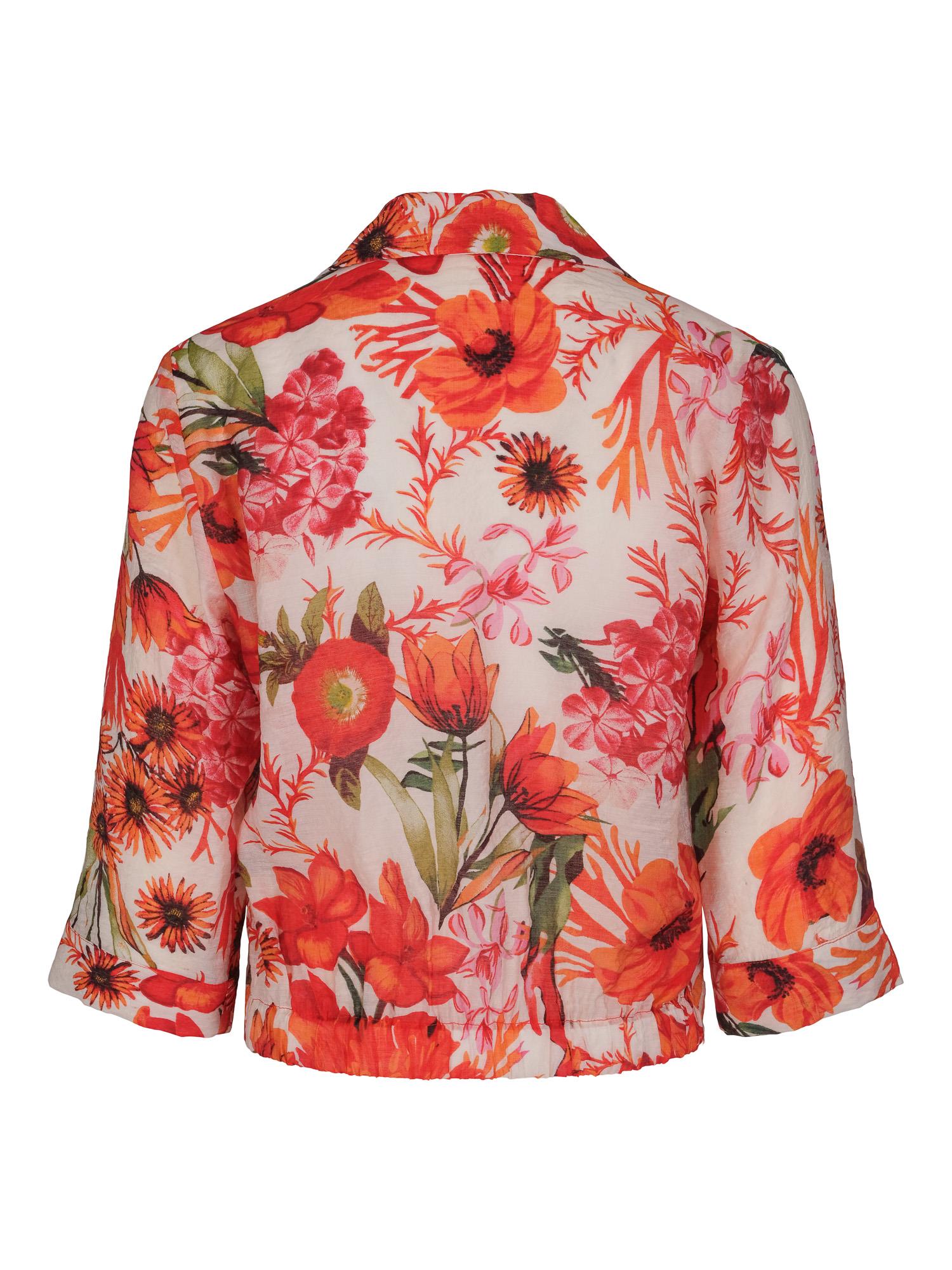 Casual printed tie shirt Blomstrete