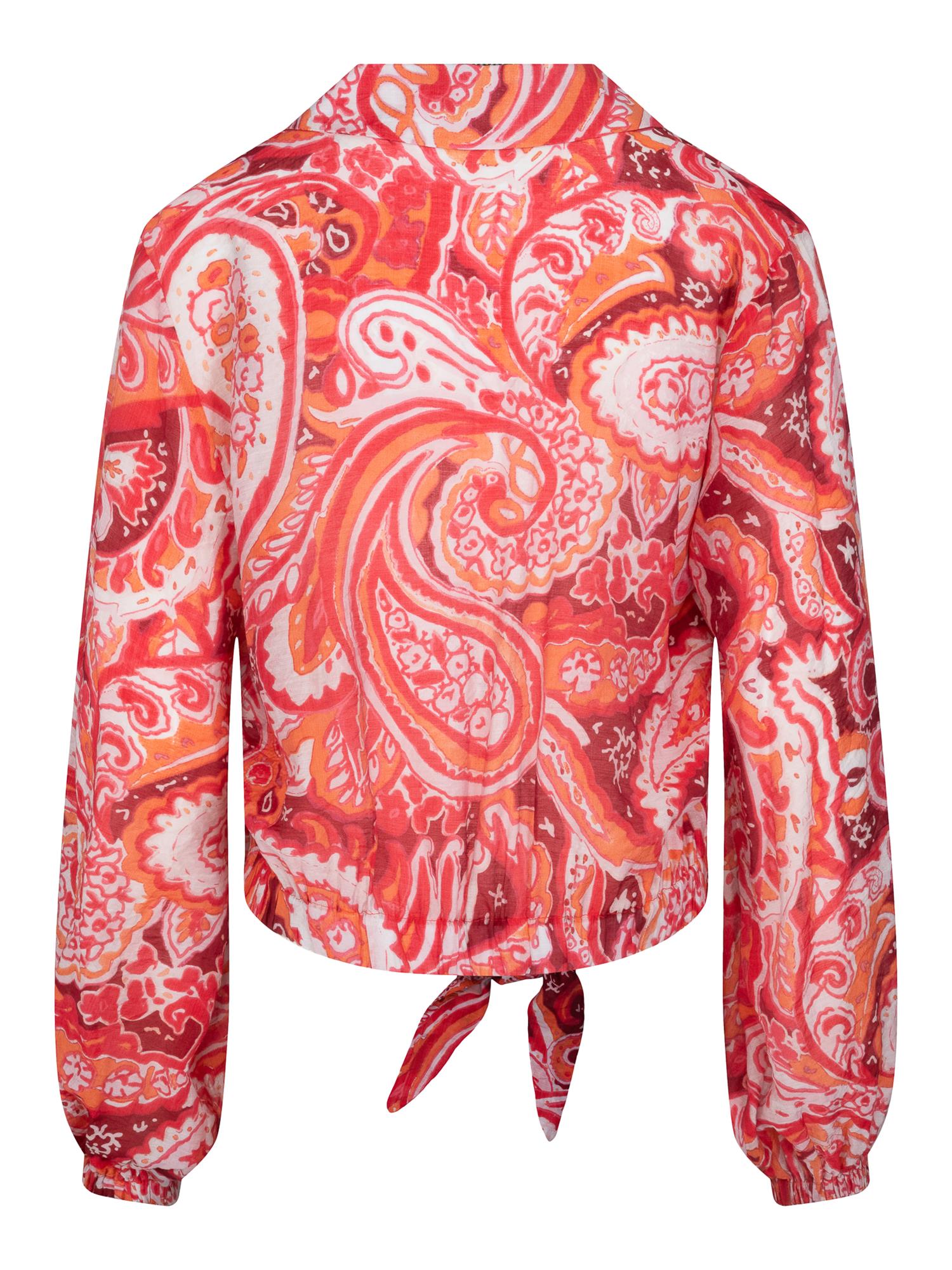 Casual tie shirt Paisley