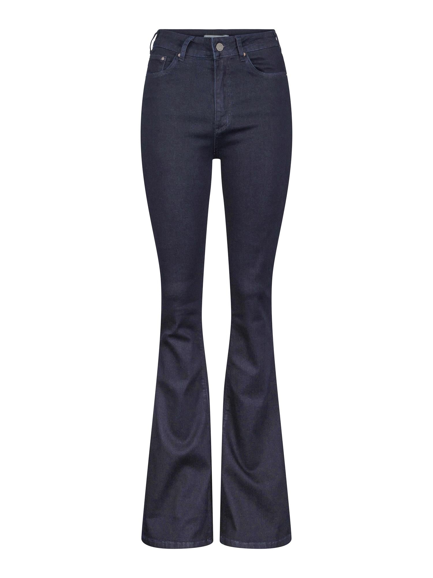 Flared jeans Dark jeans blue