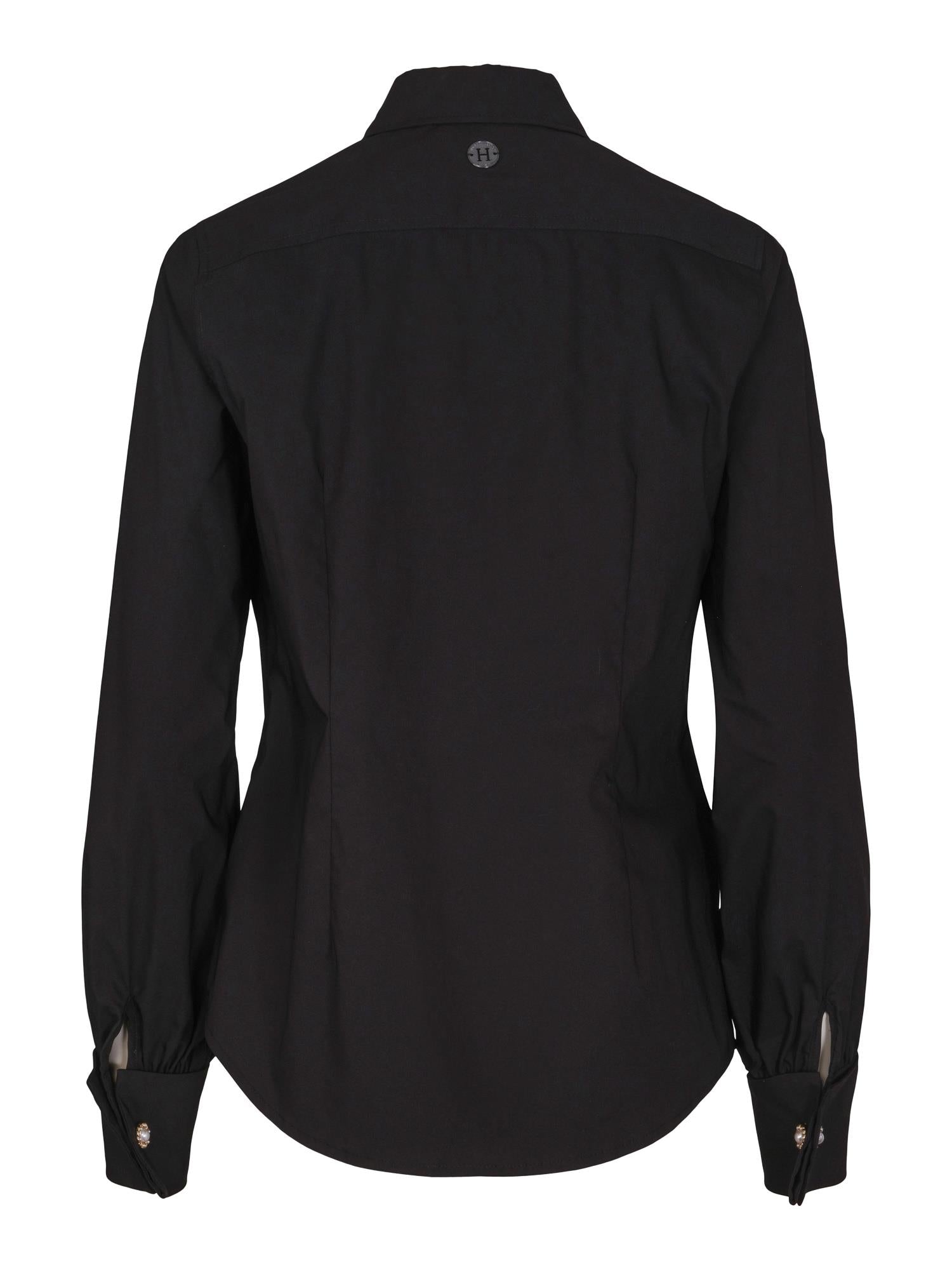 Classic cuff shirt Sort