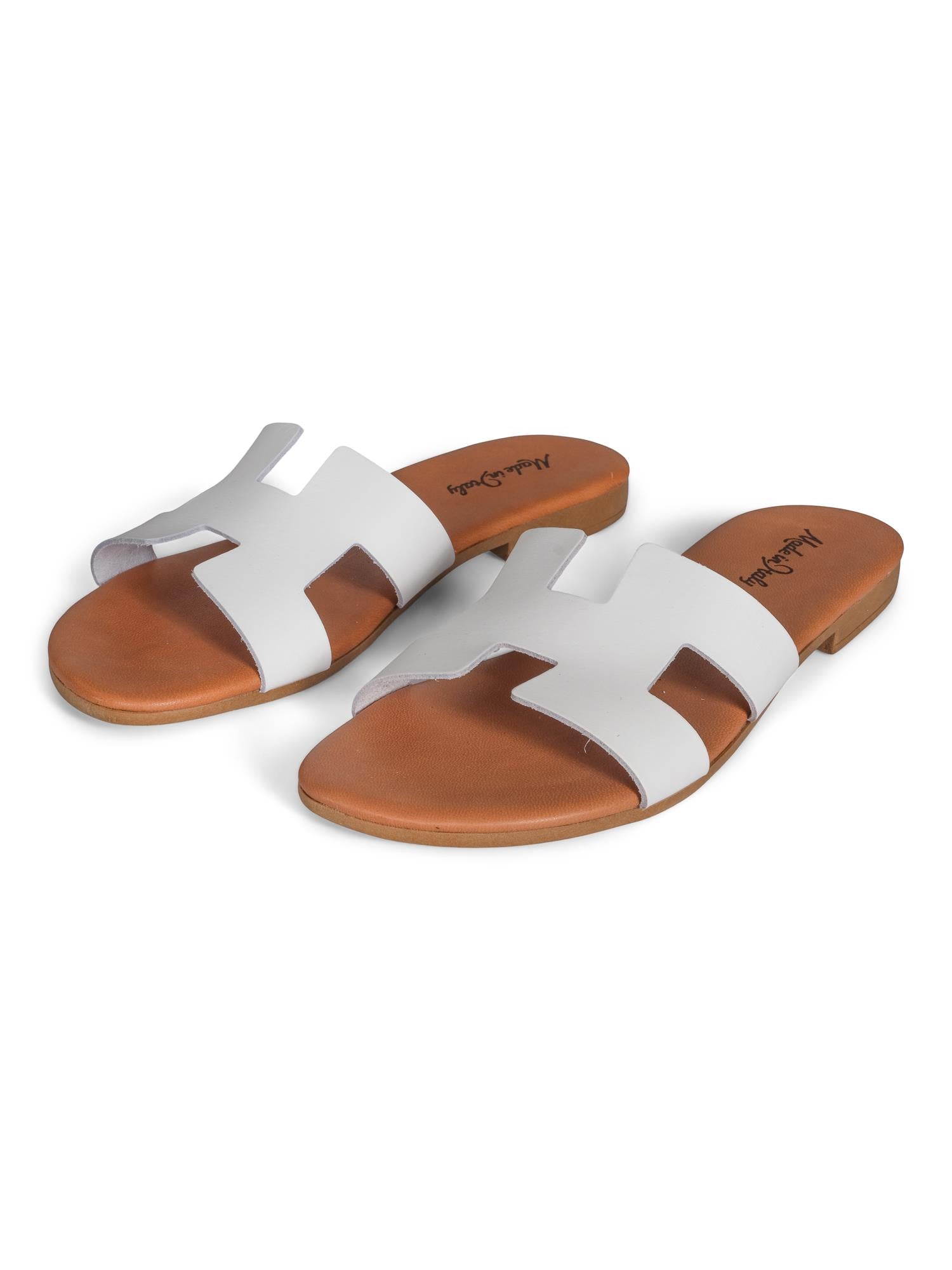 YM - H-sandal White