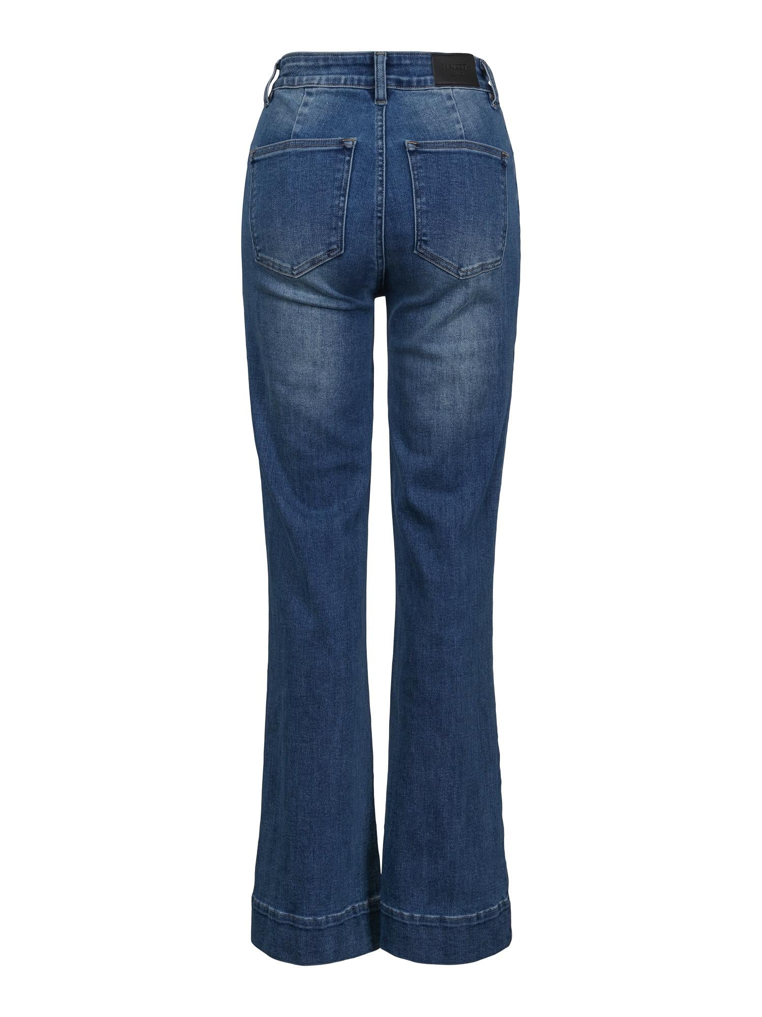 55-287 FANNY jeans -bootcut 79 cm Mid-Jeans Blue