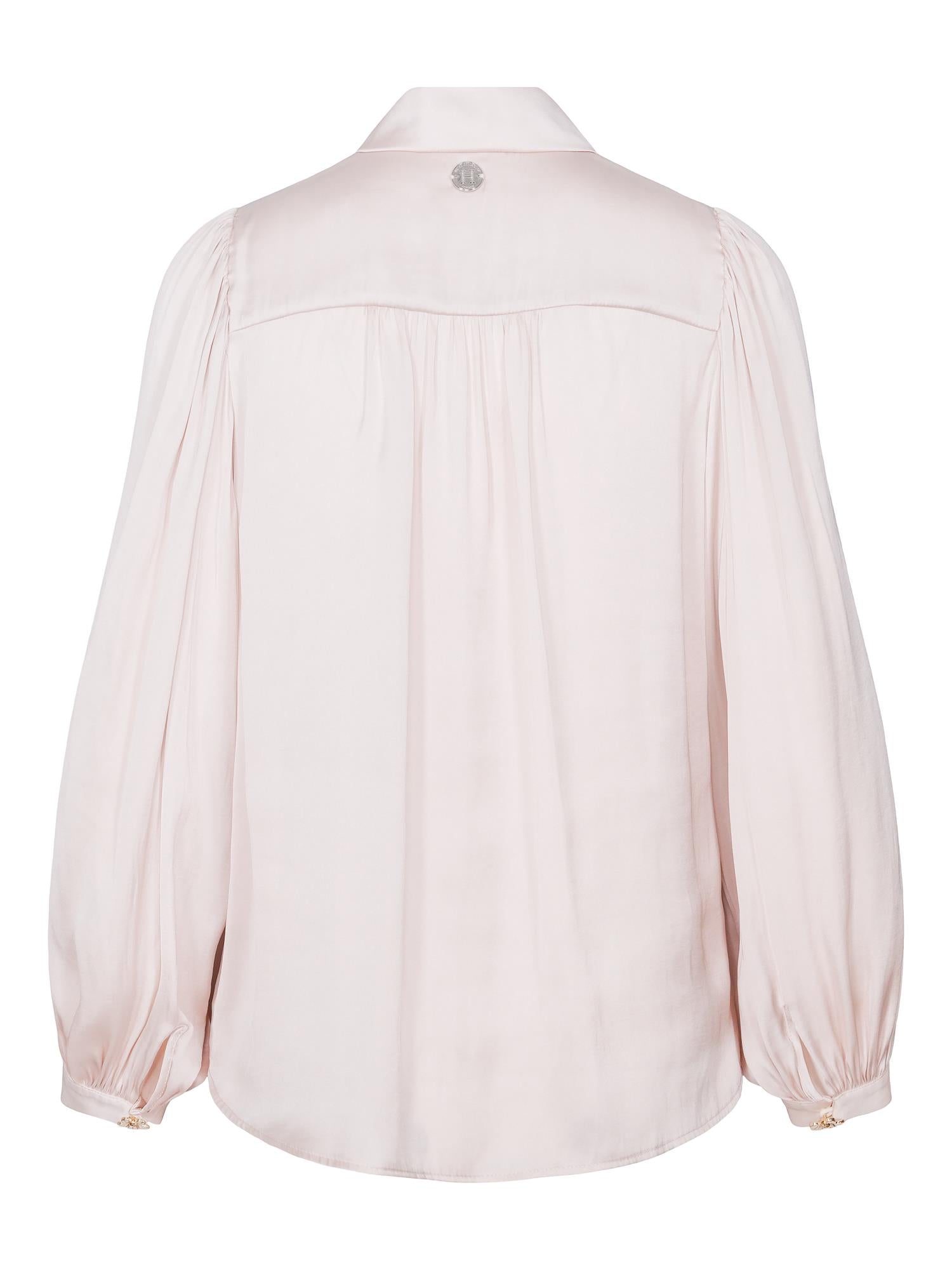 Flower button shirt Champagnefarget