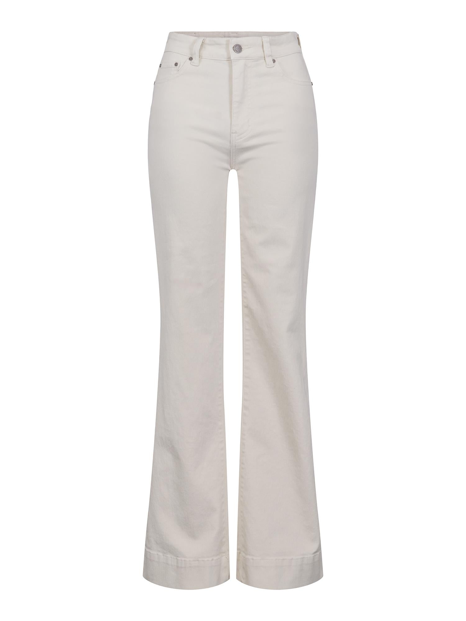 Casual stretch twill trouser Ecry