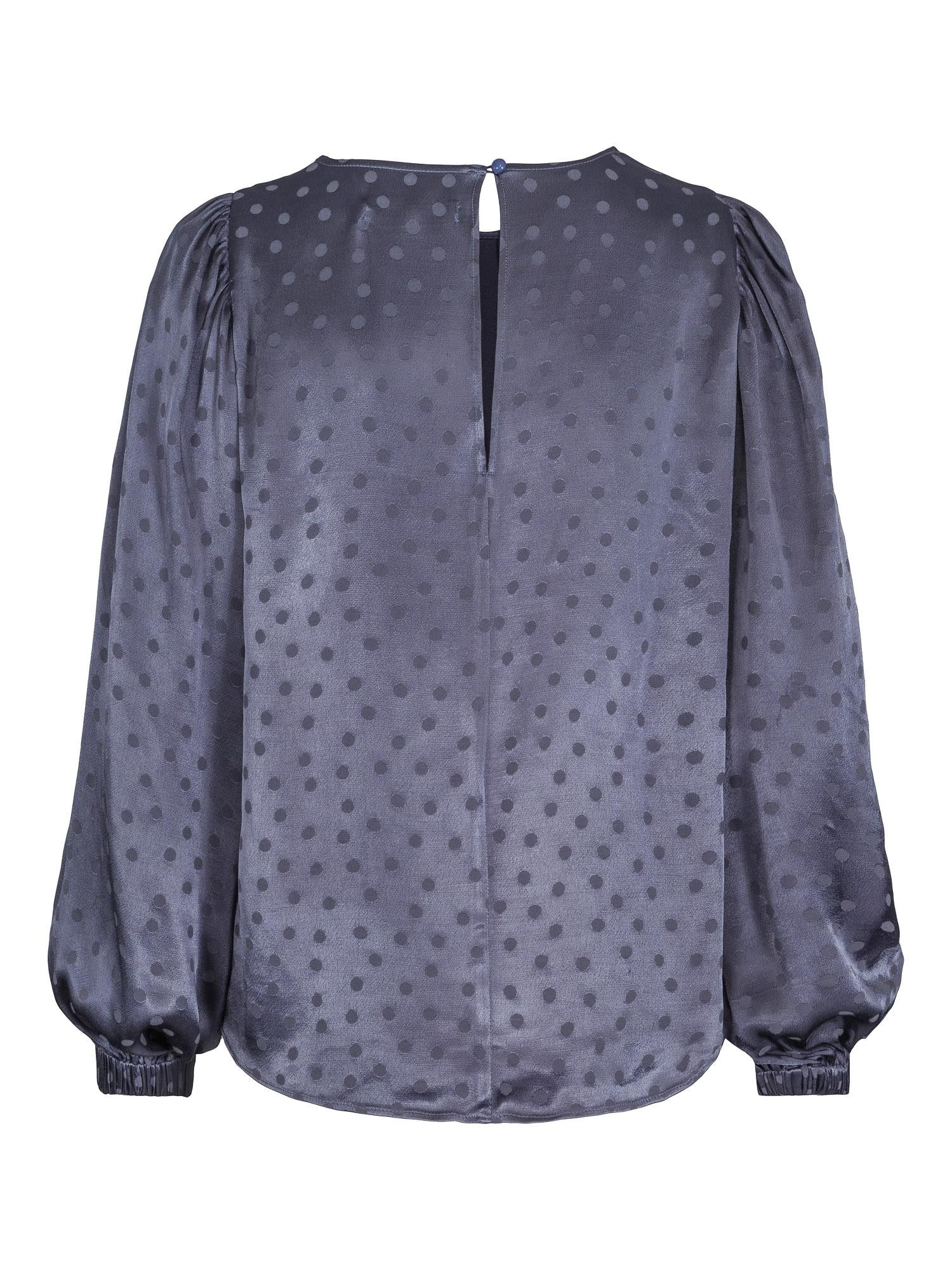 Dotted blouse Jeans blue