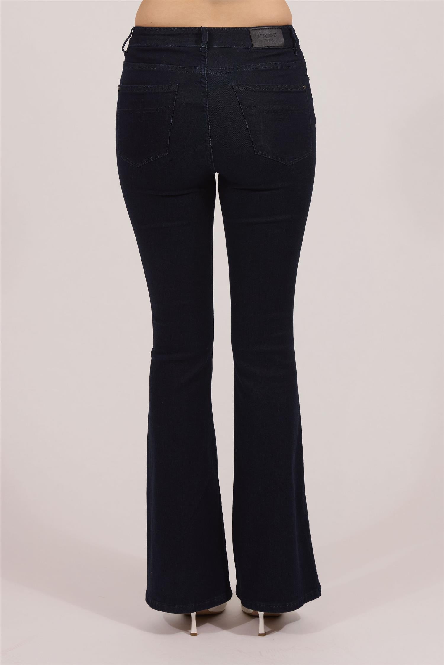 Flared jeans Dark Jeans Blue