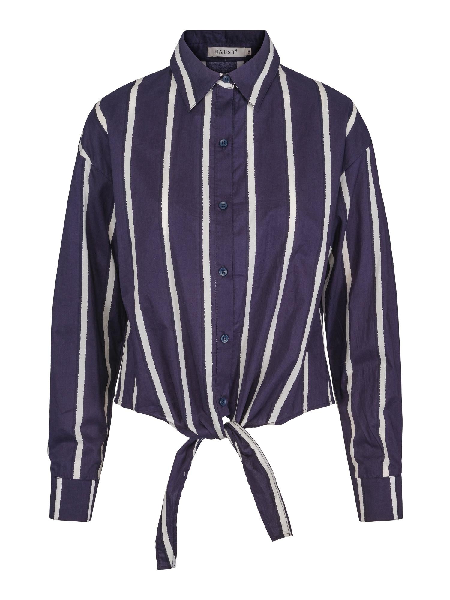 Sleeve/tie shirt Navy