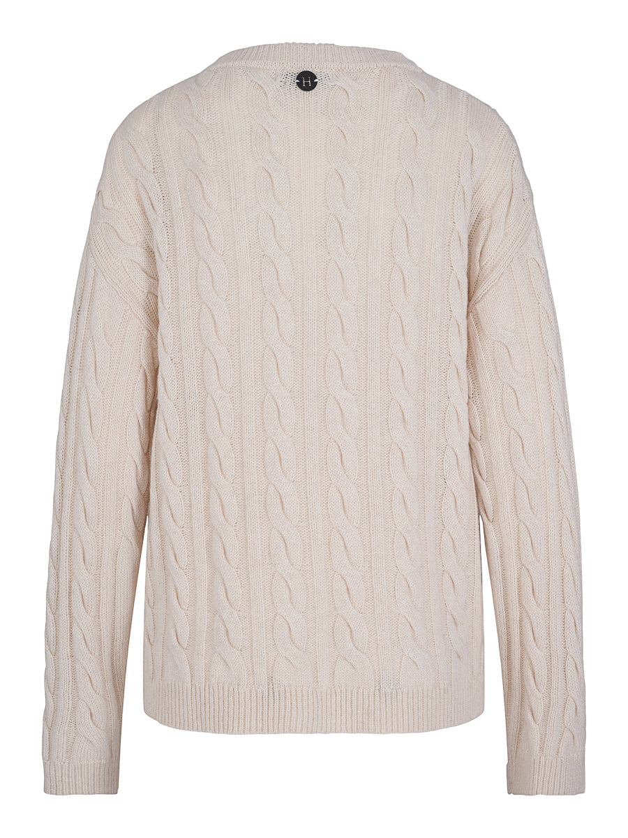 Cable pullover Ecry