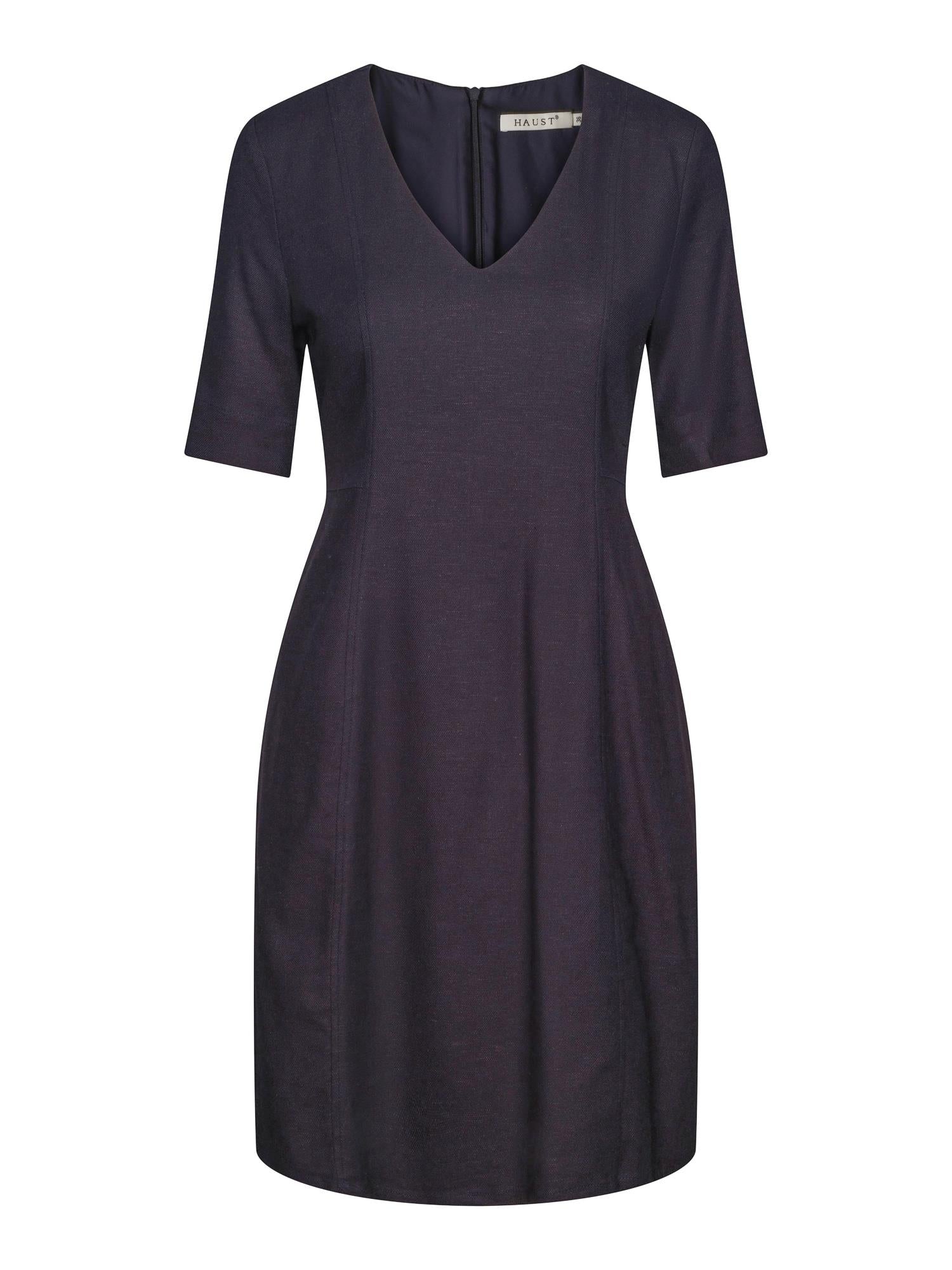 Classic tailored dress Navy