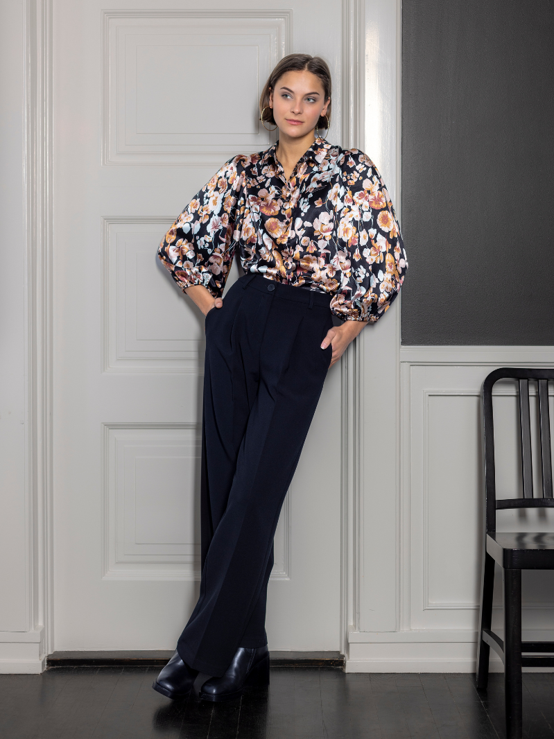 Favorite blouse Black/Flower