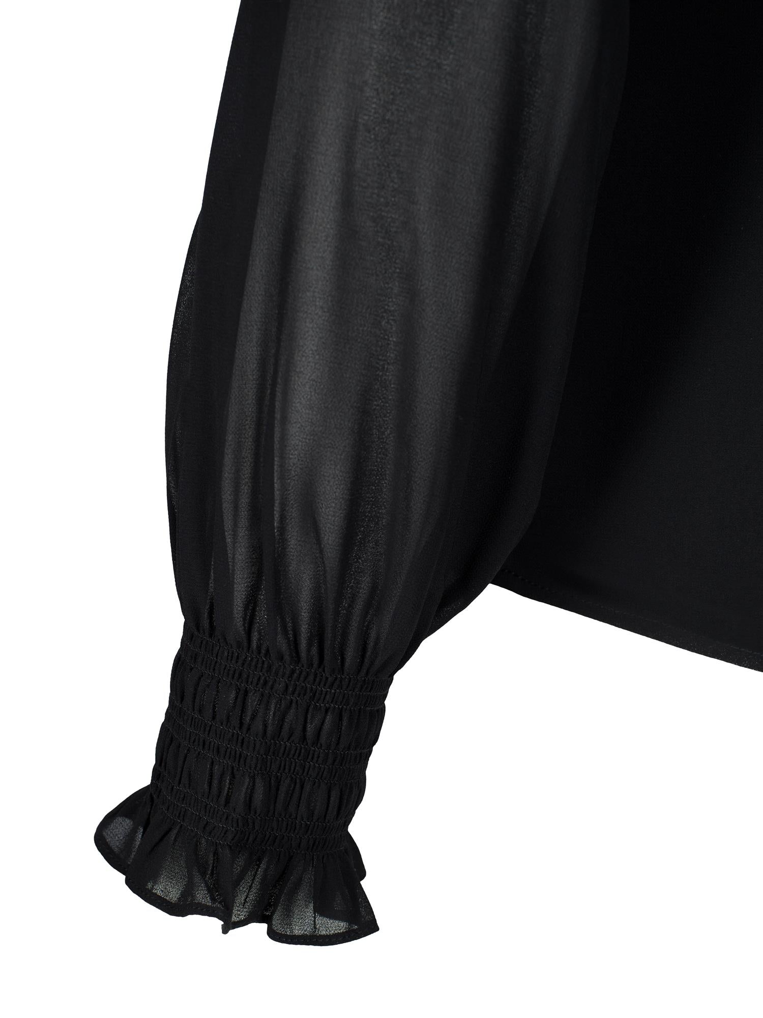 Lace blouse Black