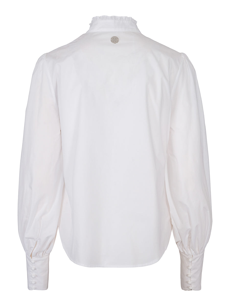 Cotton blouse White