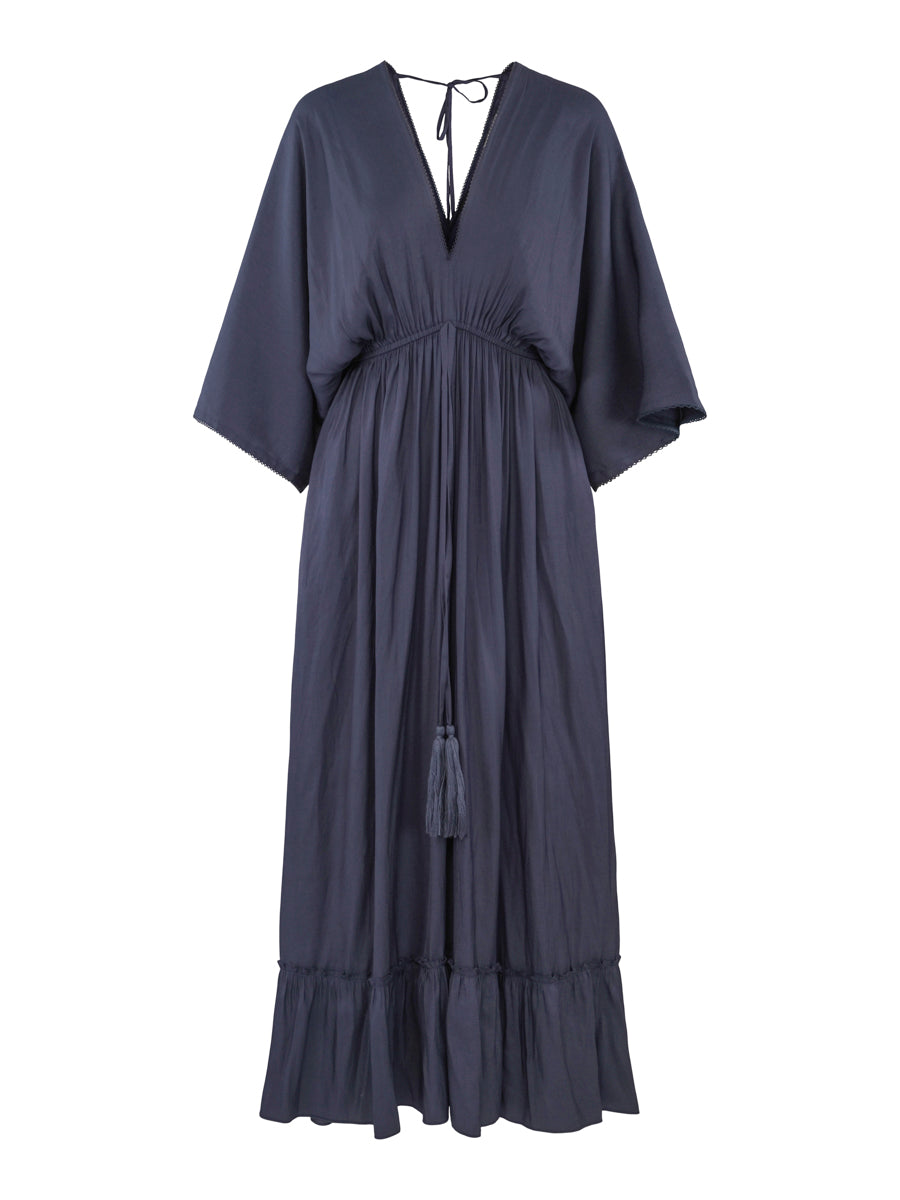 Tassel dress Blue