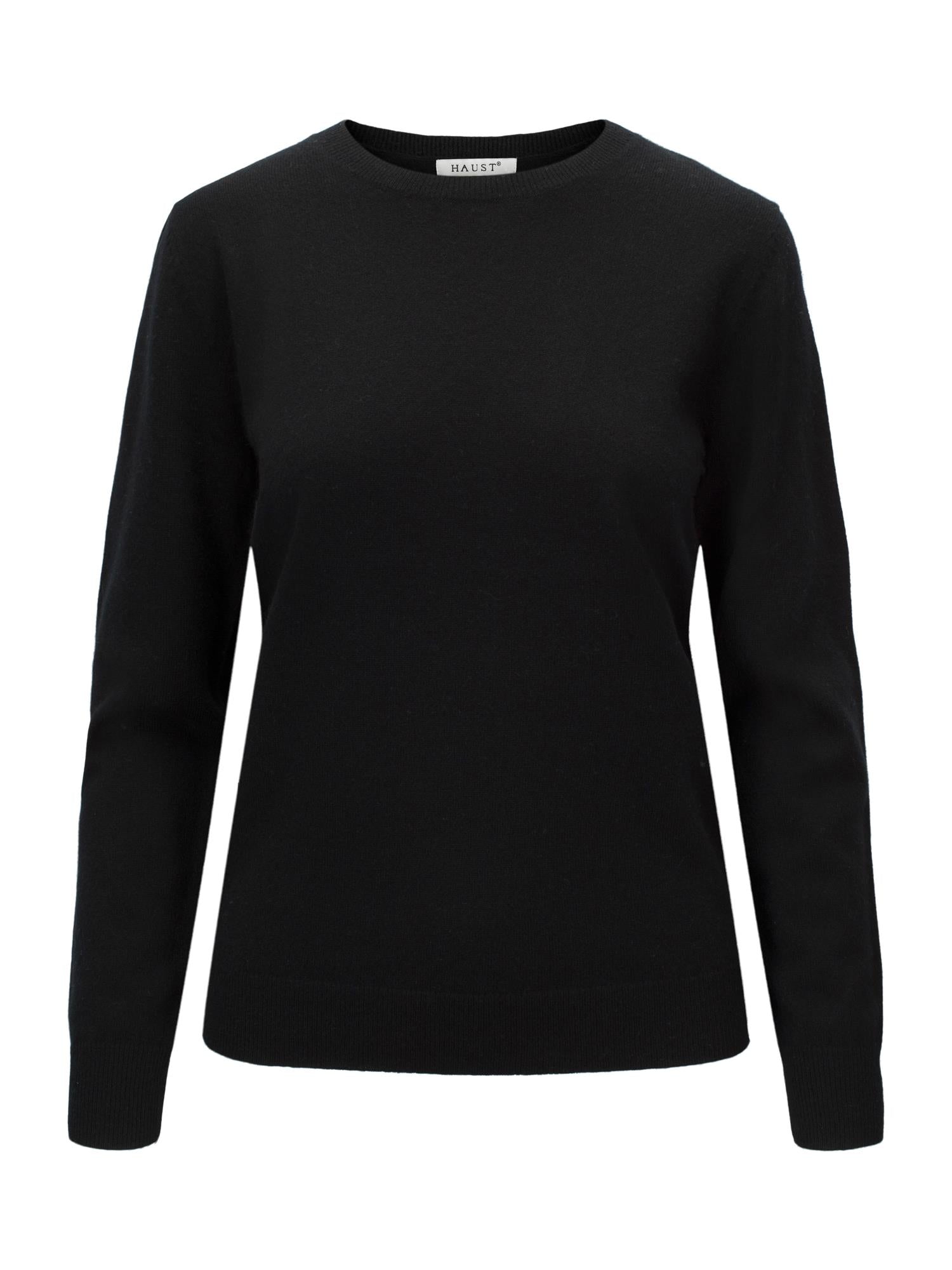 Cashmere Knitted Pullover Black
