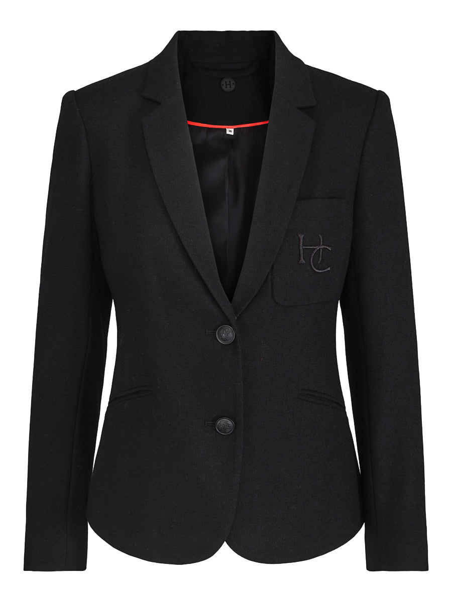 Wool blazer Black