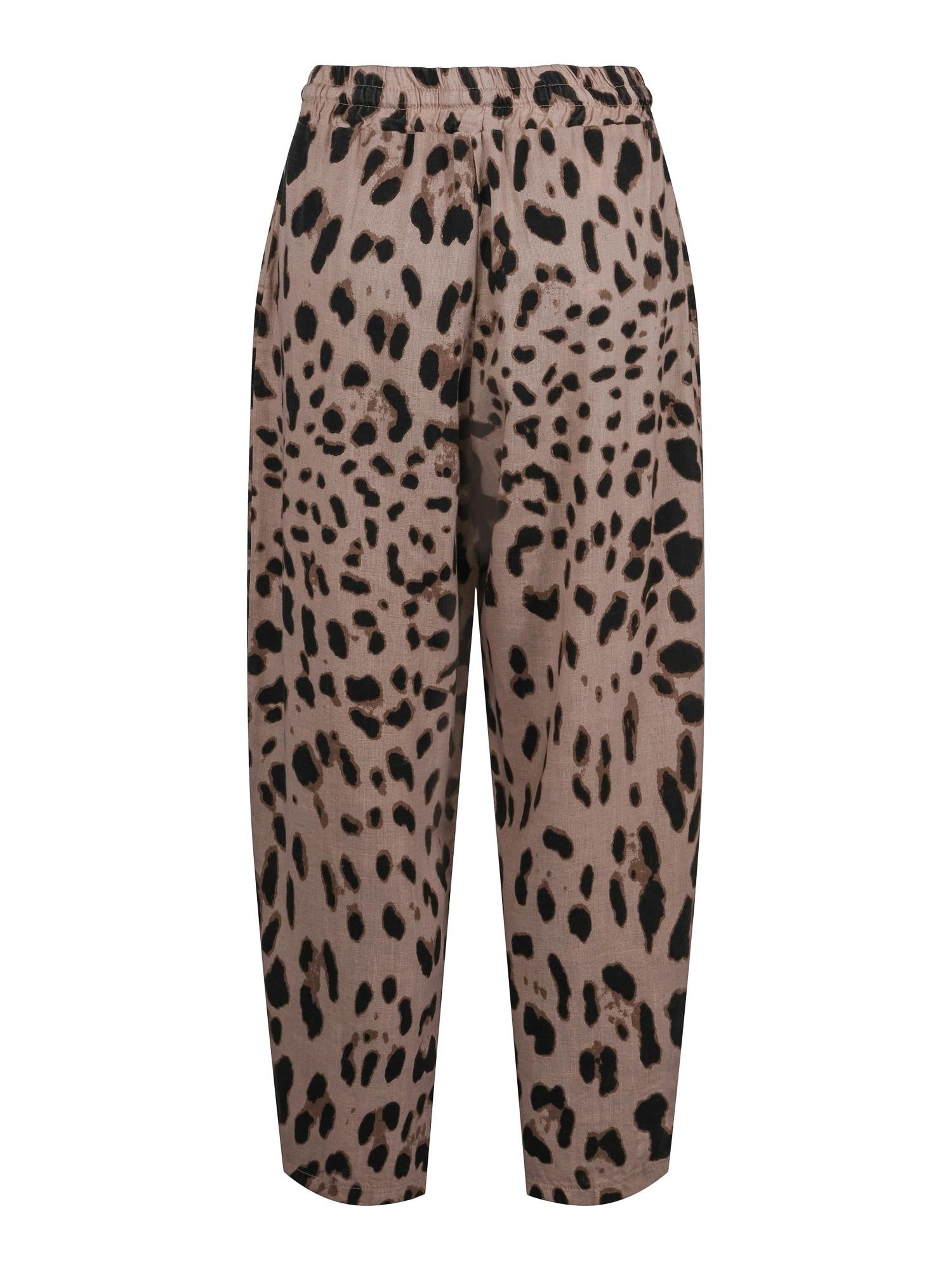 Casual fashion trouser Dyreprint