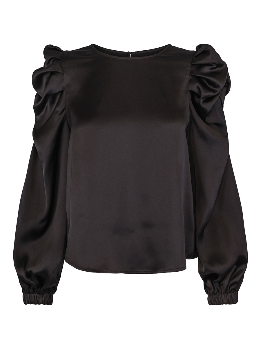 Party sleeve blouse Black