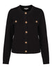 Merino blazer Sort