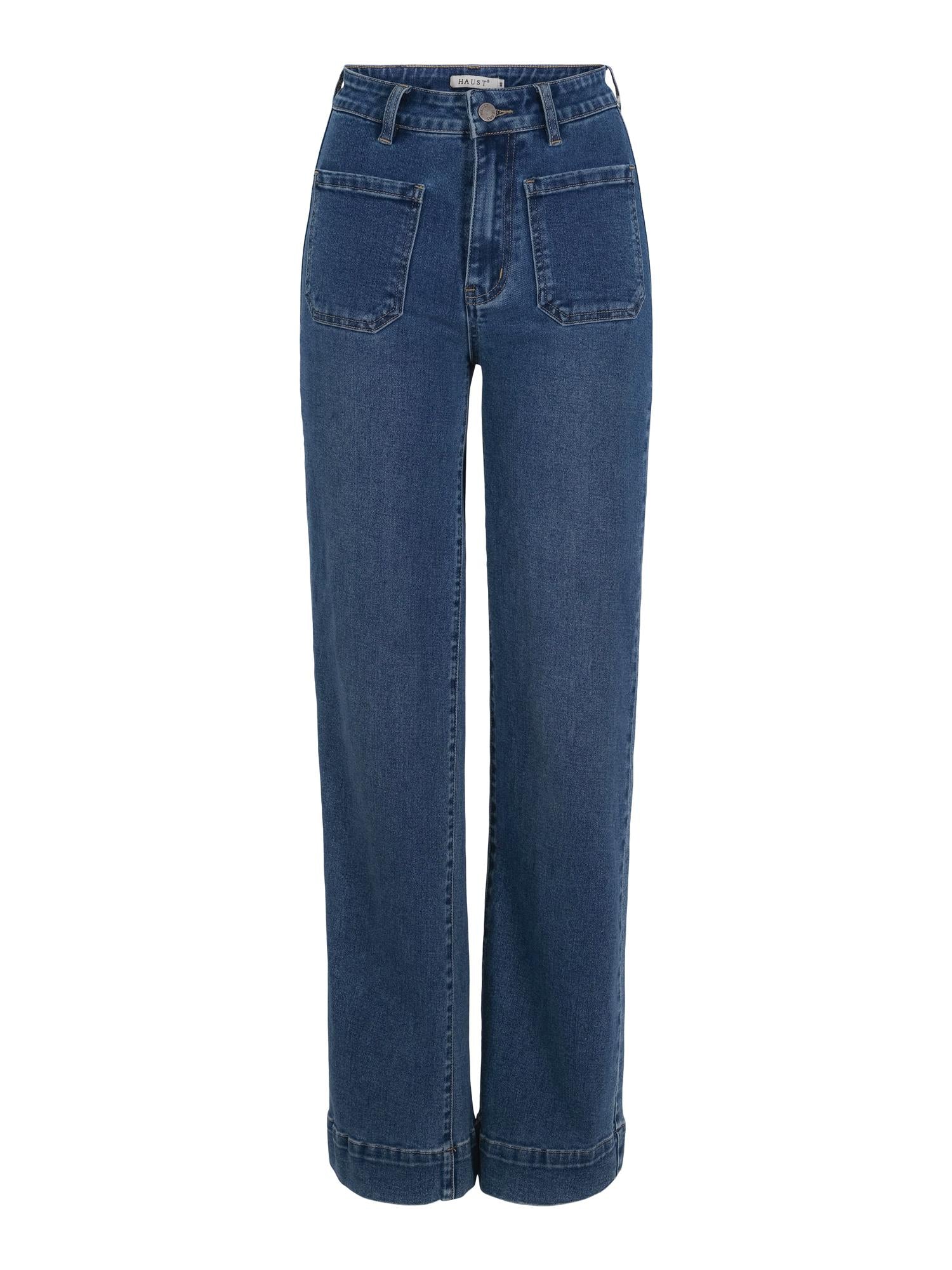 Pocket bootcut jeans Mid-jeans blue
