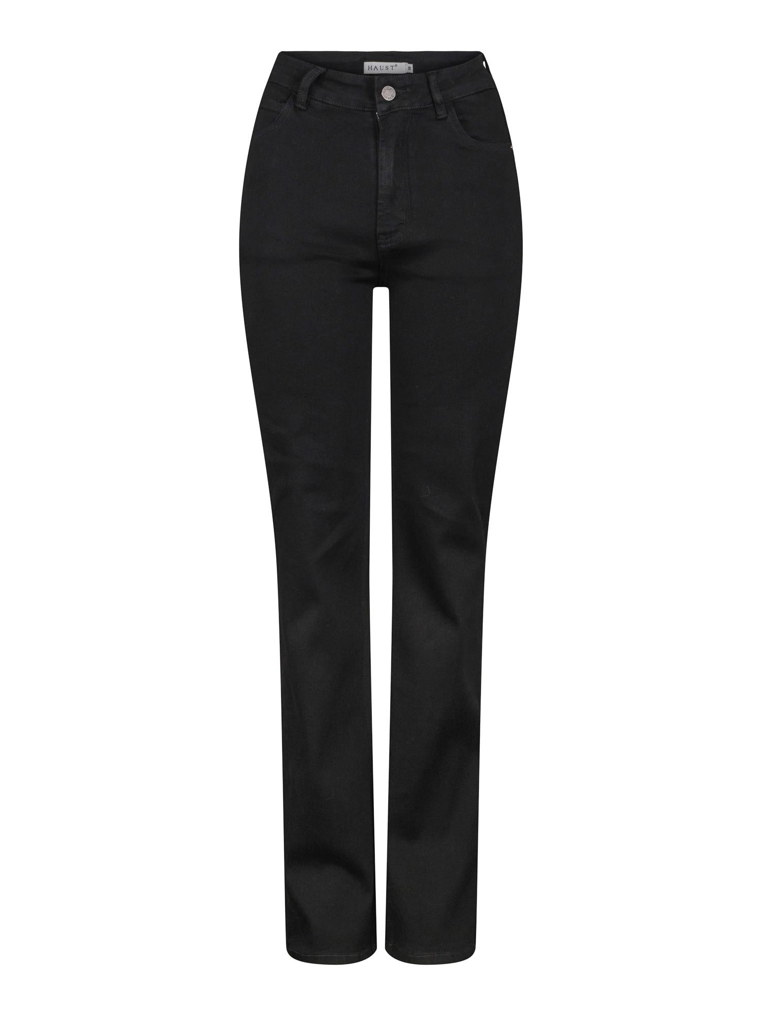 Loose fit jeans Sort
