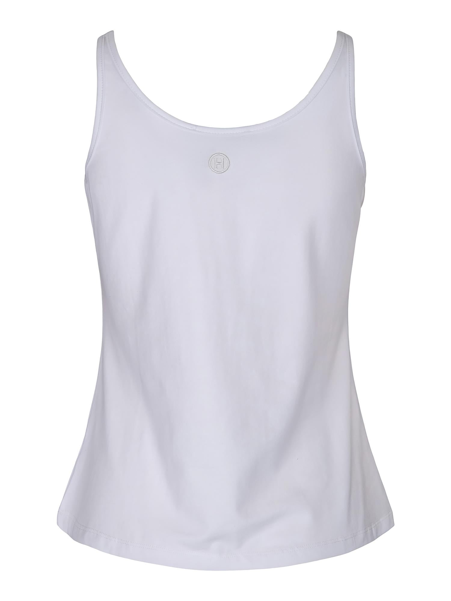 Cotton singlet White