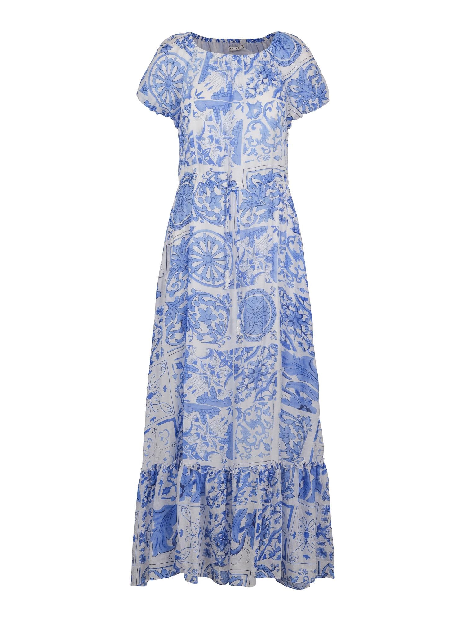 Greek summer dress Blå