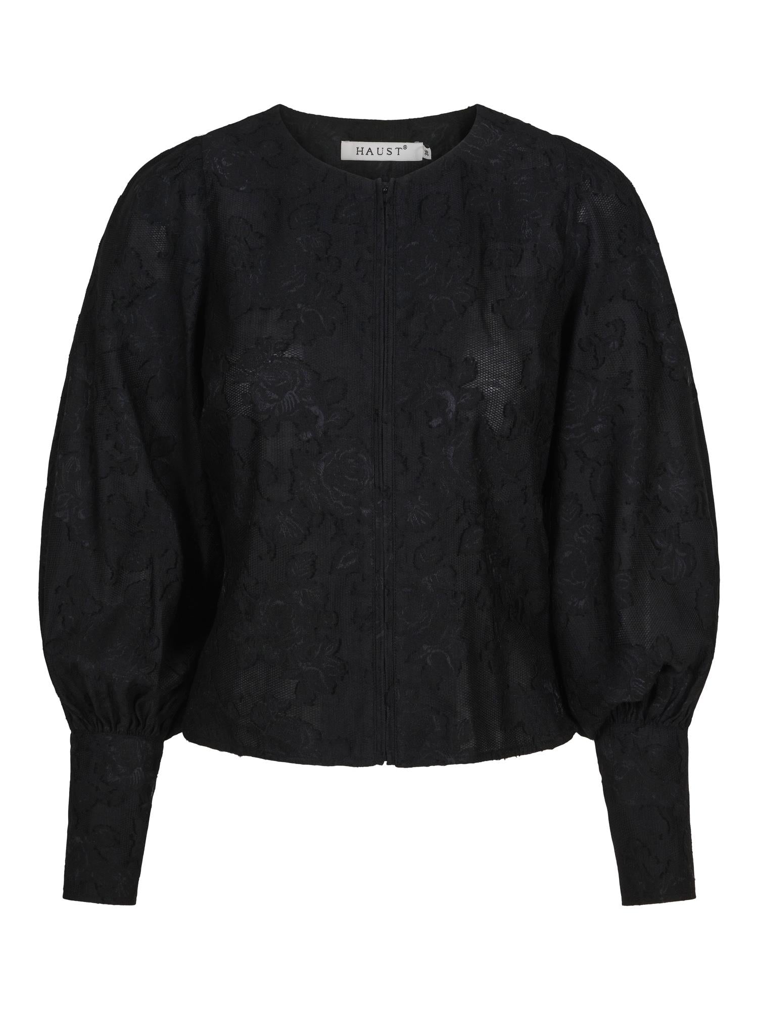 Rose - mesh blouse Black