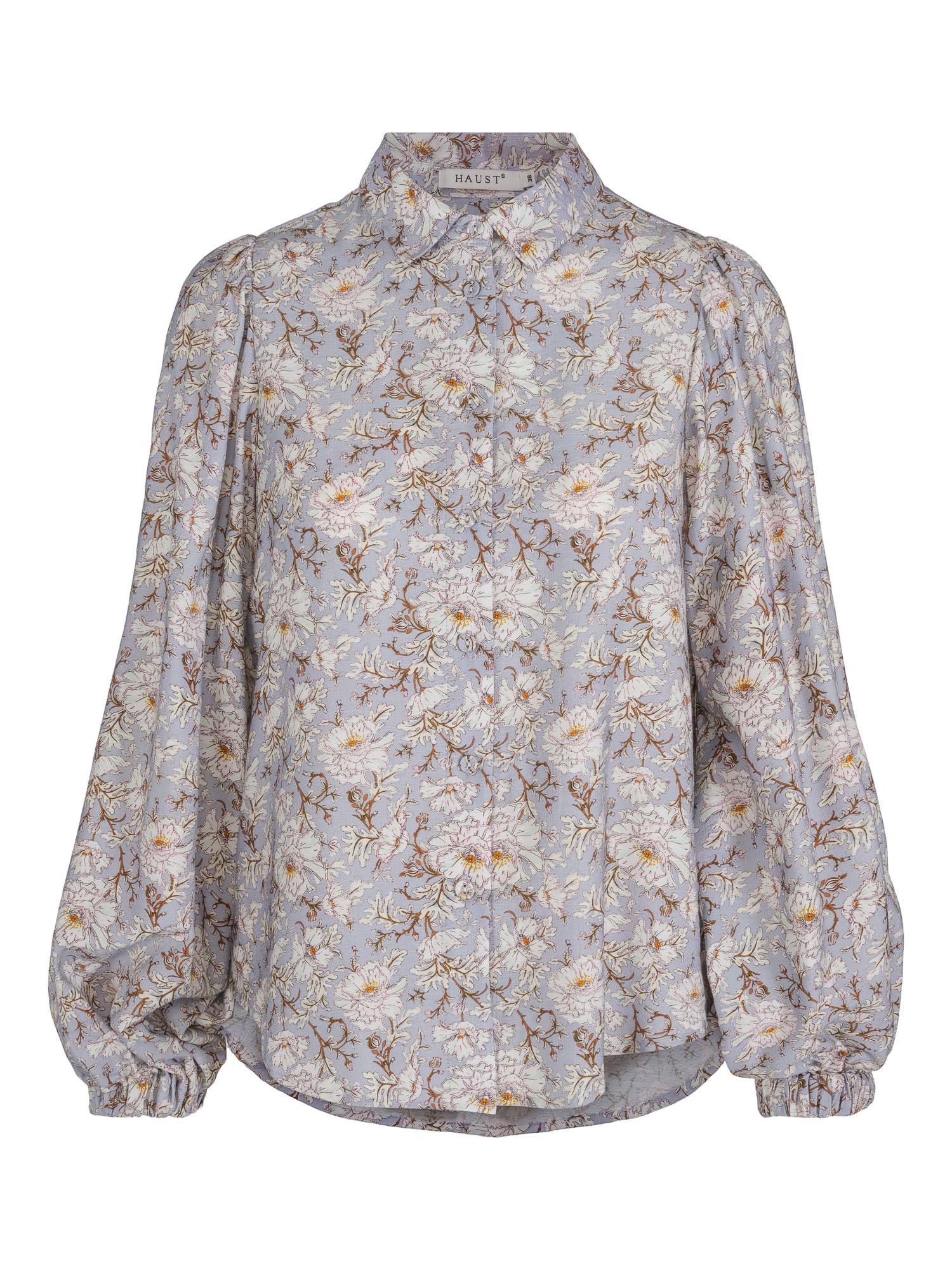 Feminine A-shape blouse Blå