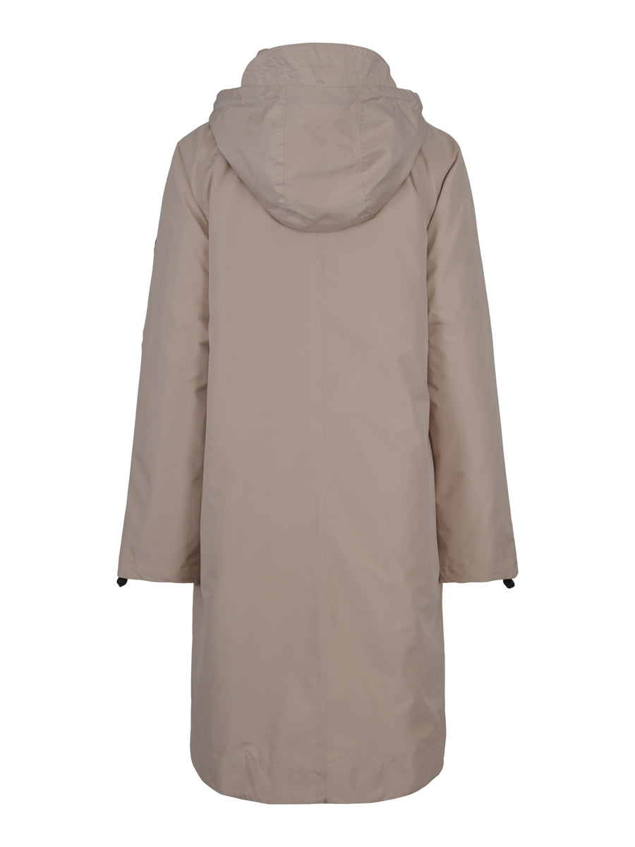 A-shape raincoat Parchment