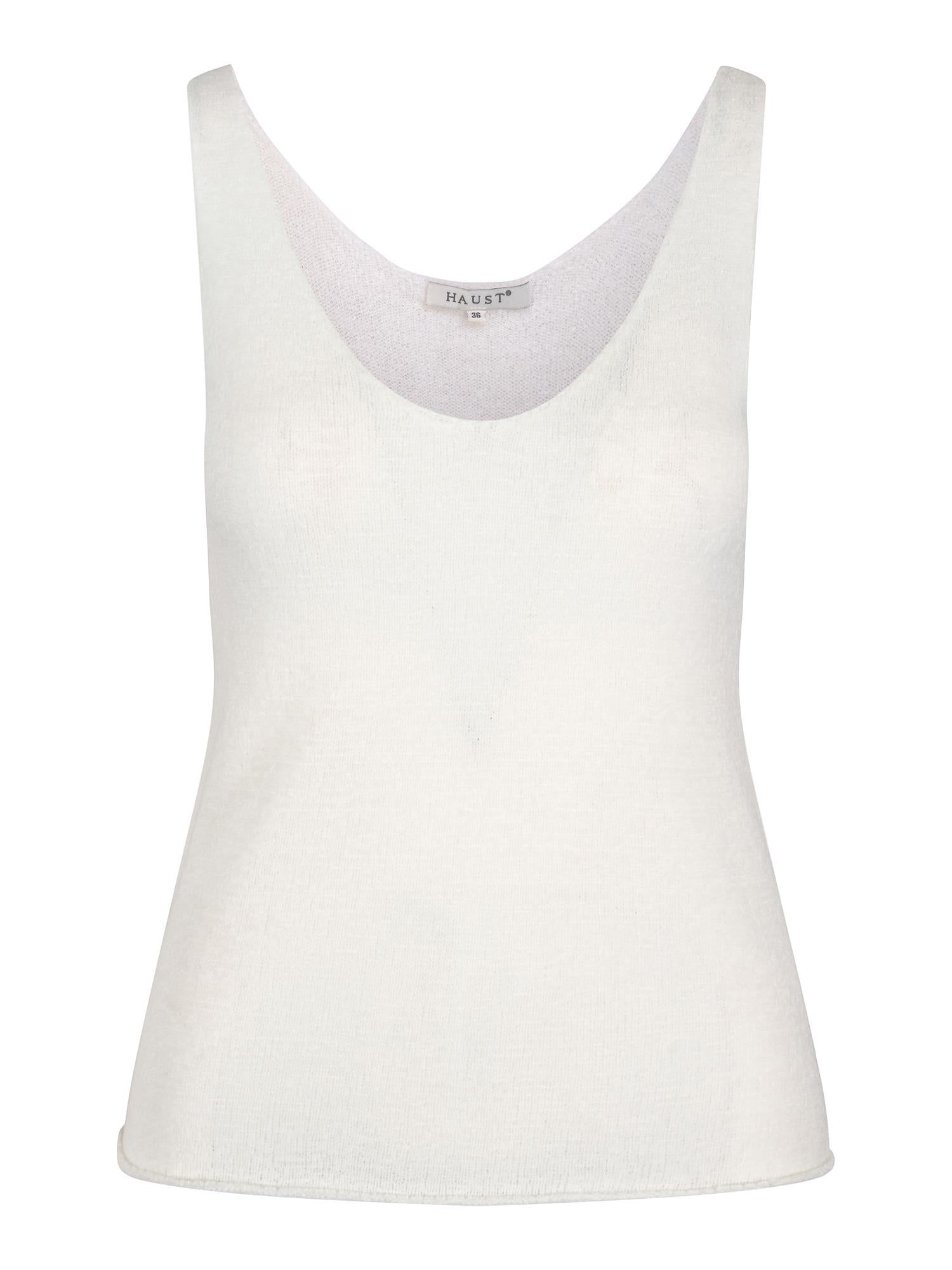 Knitted top Hvit