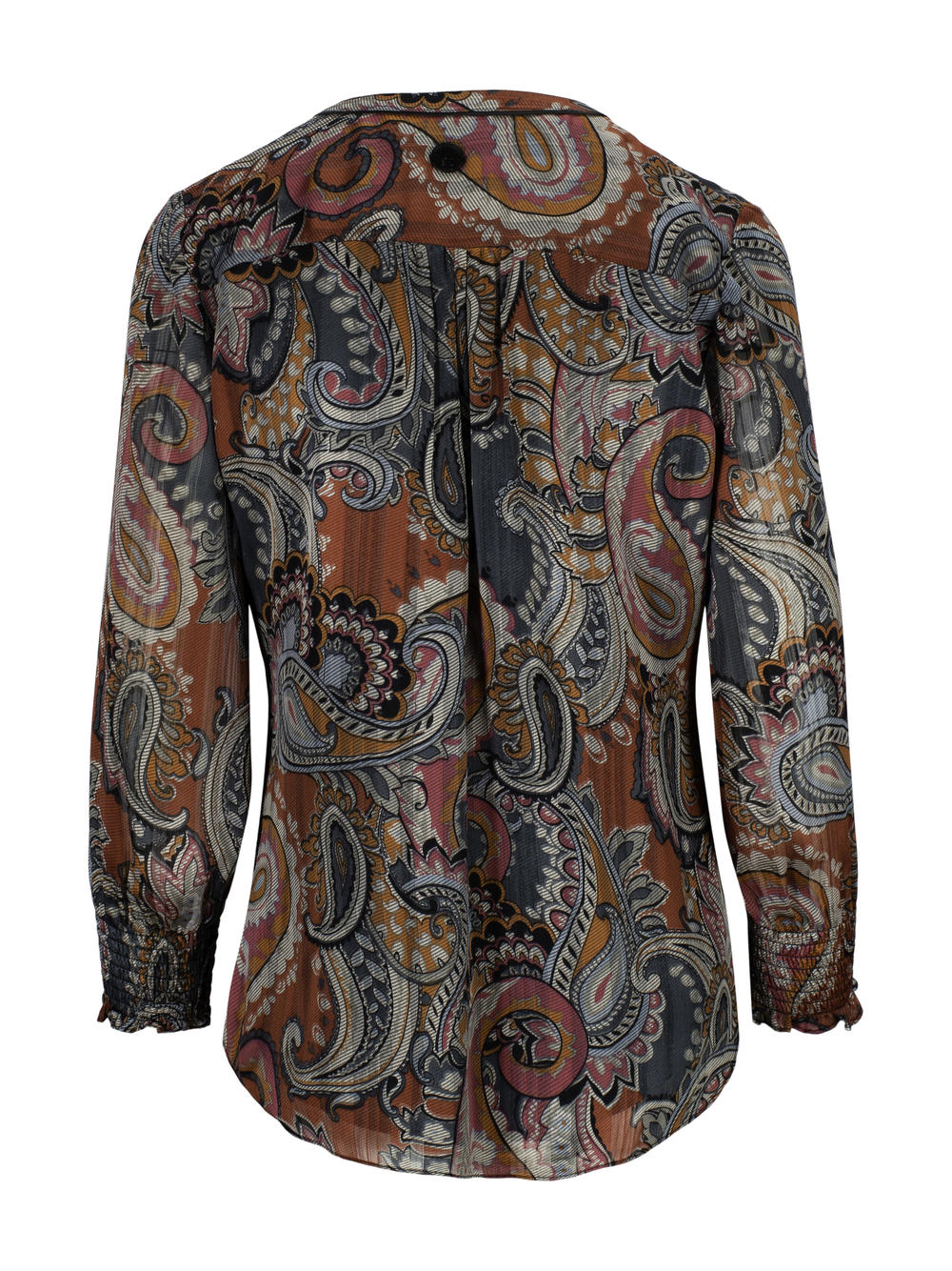 Paisley shirt Coral