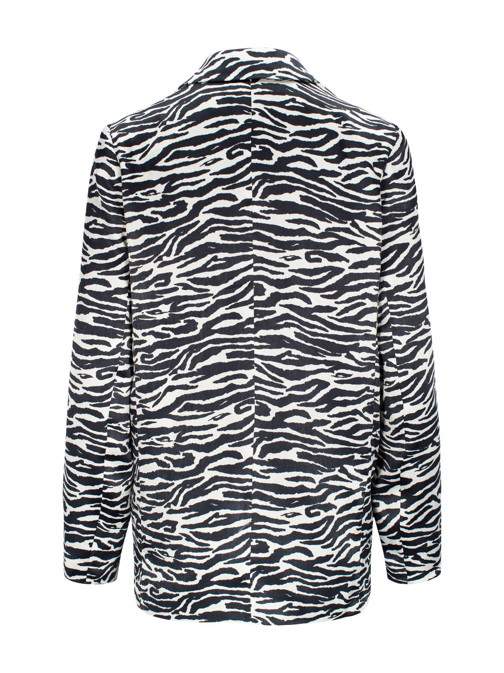 Satin blazer Zebra