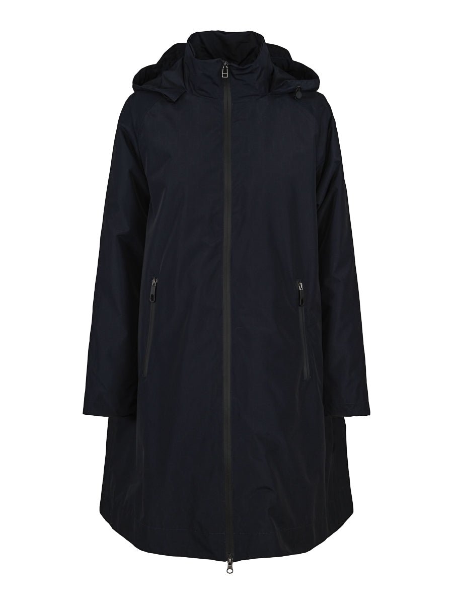 A-shape raincoat Black