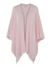 Cashmere poncho-cardigan Lyserosa